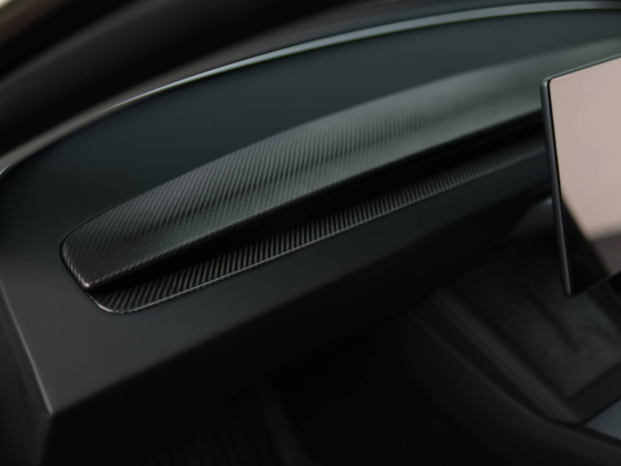 Dry Carbon Fiber Dashboard Panel - Tesla Model 3 Highland